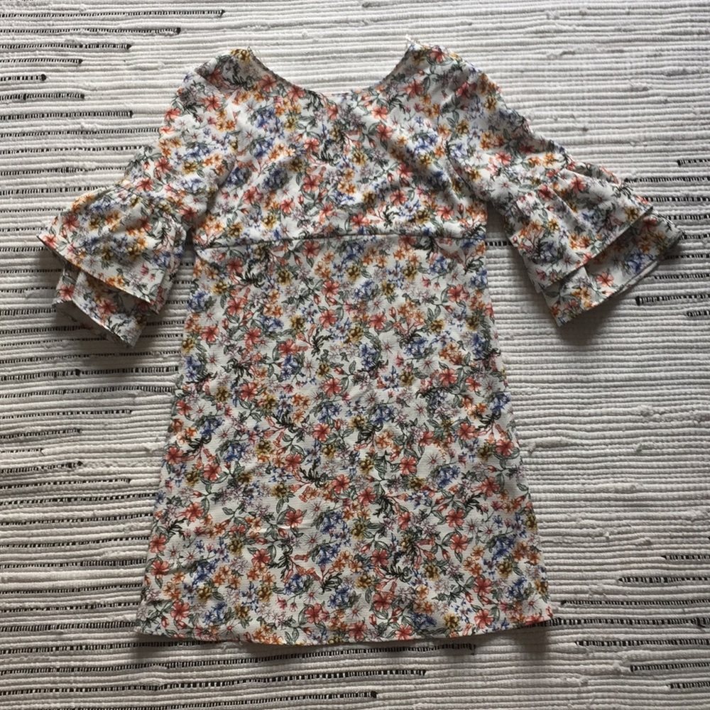 Zara floral dress